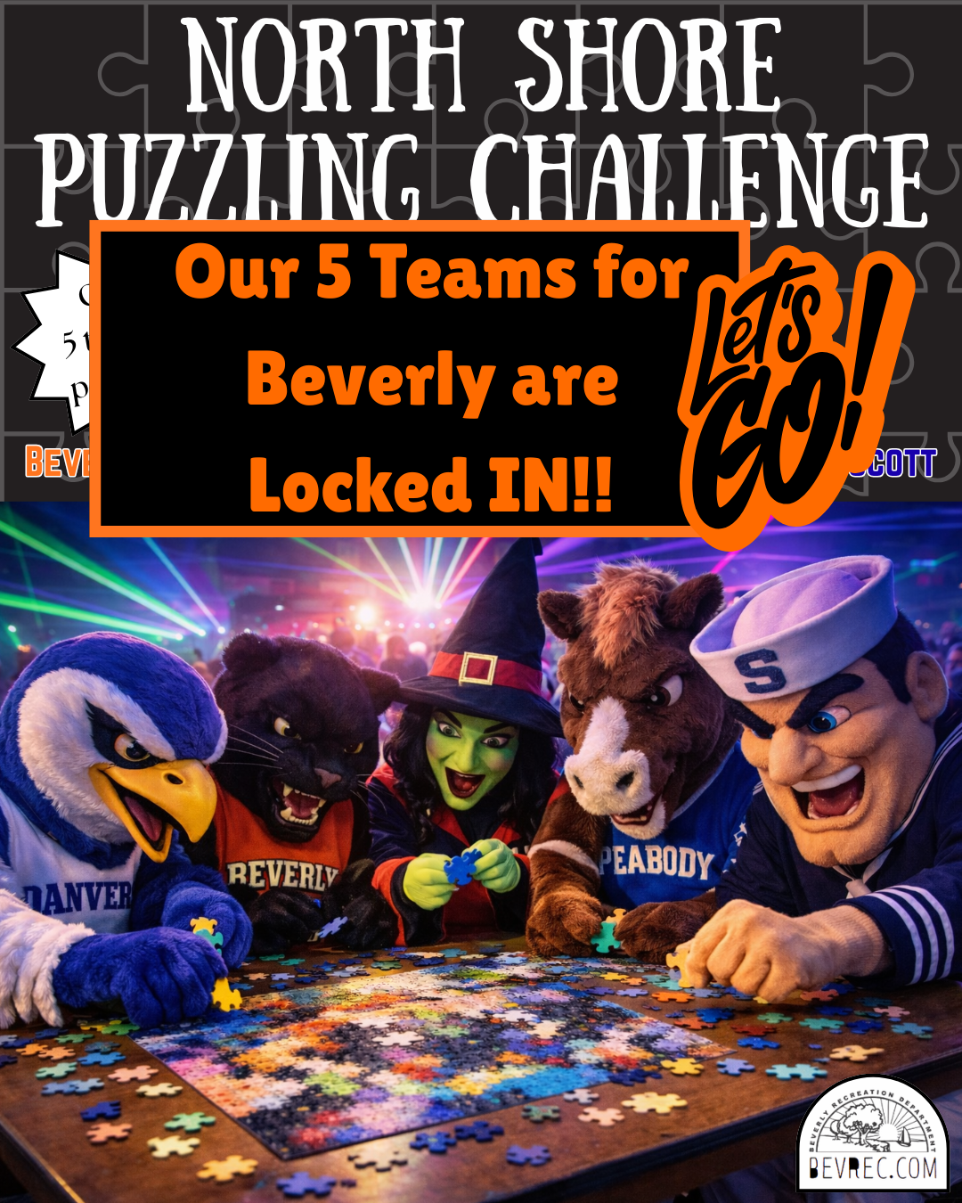 North Shore Puzzling Competition — Beverly Recreation Department